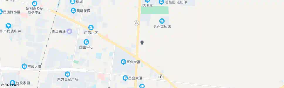 沧州沧州旧货市场_公交站地图_沧州公交_妙搜公交查询2025