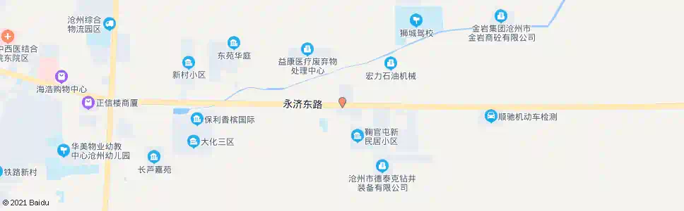 沧州粮机厂_公交站地图_沧州公交_妙搜公交查询2025