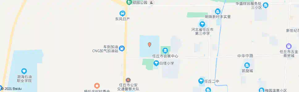 沧州新任丘一中_公交站地图_沧州公交_妙搜公交查询2025
