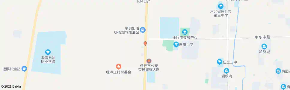 沧州新一中路口_公交站地图_沧州公交_妙搜公交查询2025
