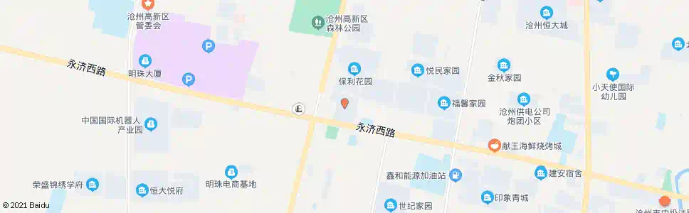 沧州龙岸清华_公交站地图_沧州公交_妙搜公交查询2025