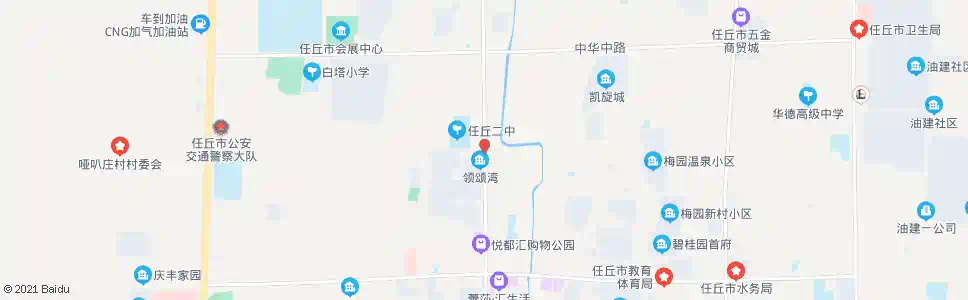 沧州任丘二中_公交站地图_沧州公交_妙搜公交查询2025