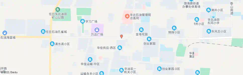沧州华油北站小区_公交站地图_沧州公交_妙搜公交查询2025