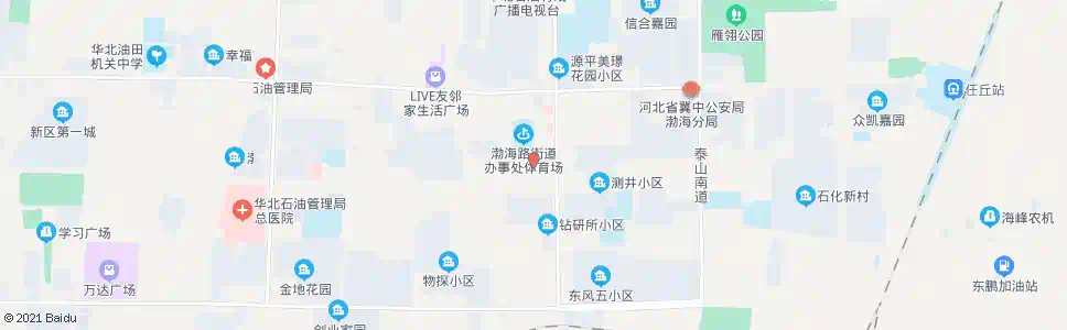 沧州华油体育场_公交站地图_沧州公交_妙搜公交查询2025