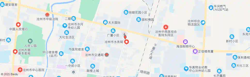 沧州水利局仓库_公交站地图_沧州公交_妙搜公交查询2025