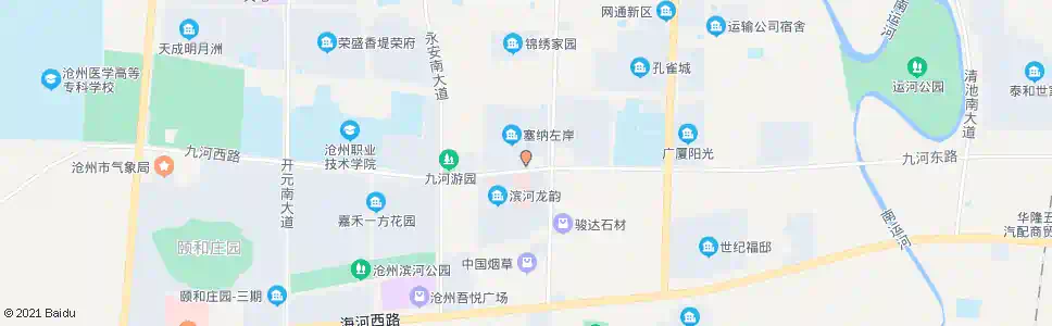 沧州南环派出所_公交站地图_沧州公交_妙搜公交查询2025