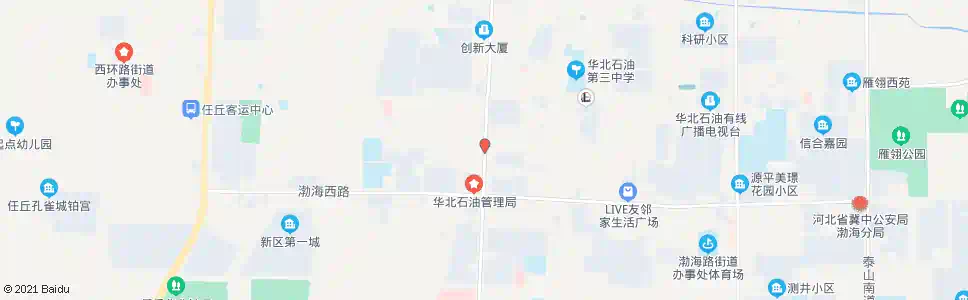 沧州华油局机关_公交站地图_沧州公交_妙搜公交查询2025