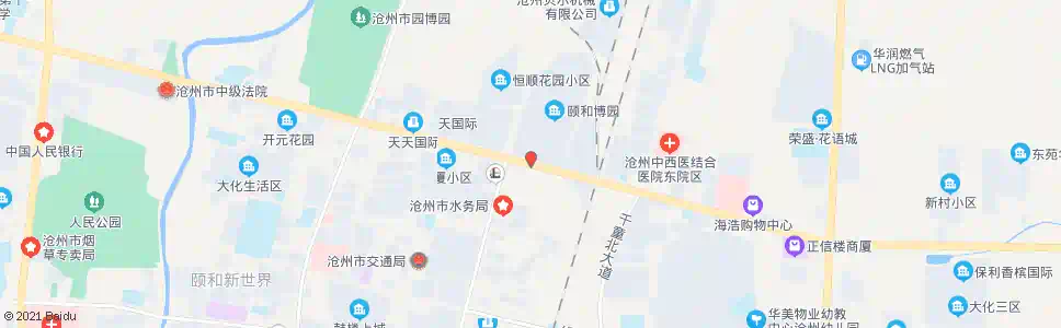 沧州前三里_公交站地图_沧州公交_妙搜公交查询2025