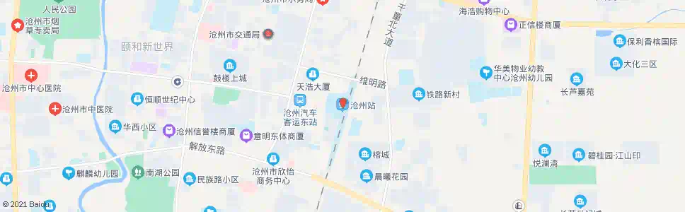 沧州窎庄_公交站地图_沧州公交_妙搜公交查询2025