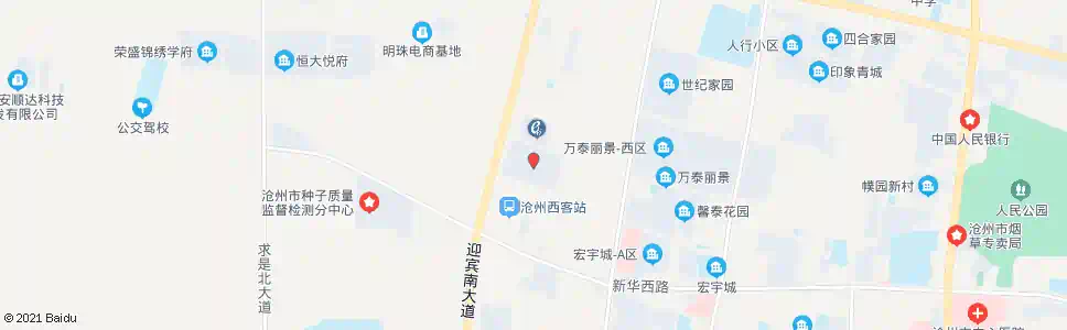 沧州泰大广场_公交站地图_沧州公交_妙搜公交查询2025
