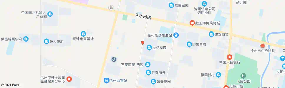 沧州刘文庄_公交站地图_沧州公交_妙搜公交查询2025