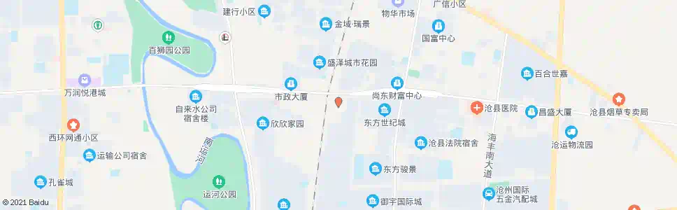 沧州县供电公司_公交站地图_沧州公交_妙搜公交查询2025