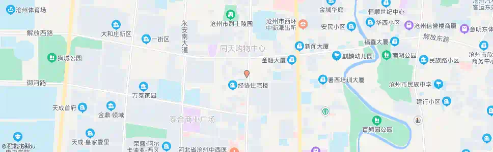 沧州正达广场_公交站地图_沧州公交_妙搜公交查询2025