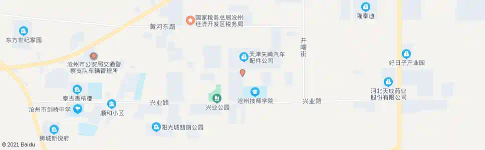 沧州创业中心_公交站地图_沧州公交_妙搜公交查询2025