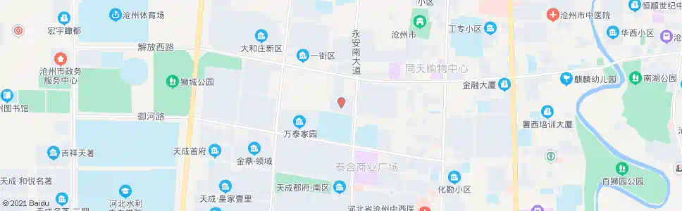 沧州建设小区_公交站地图_沧州公交_妙搜公交查询2025