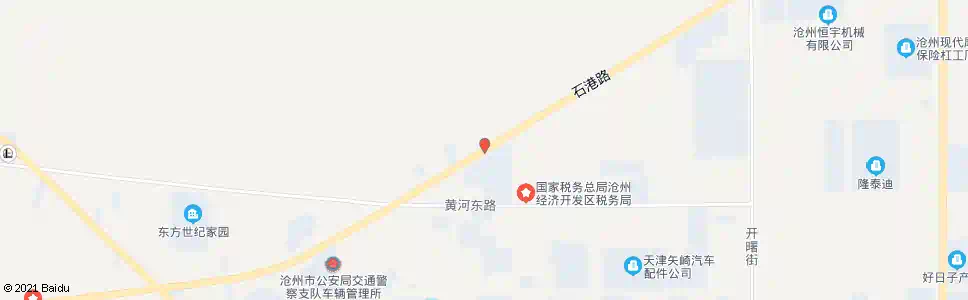 沧州鑫宜达钢管厂_公交站地图_沧州公交_妙搜公交查询2025