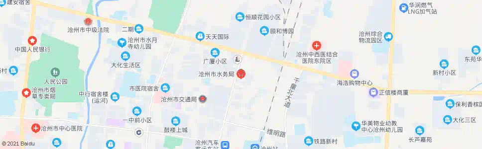 沧州水务局_公交站地图_沧州公交_妙搜公交查询2025