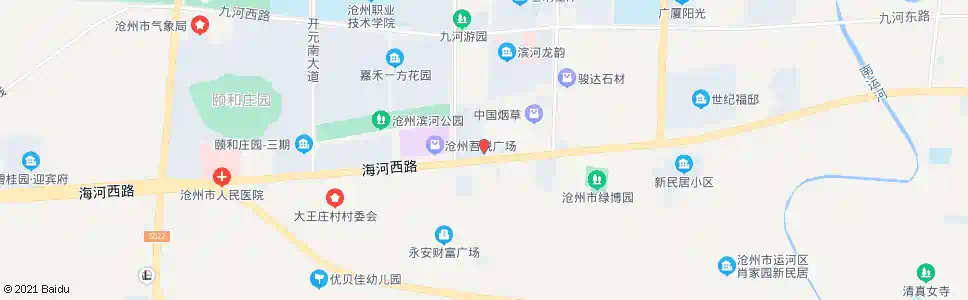 沧州交警车管所_公交站地图_沧州公交_妙搜公交查询2025