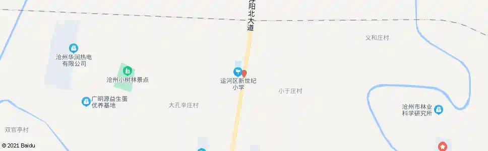 沧州白庄子_公交站地图_沧州公交_妙搜公交查询2025