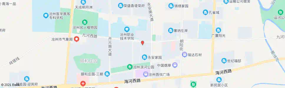 沧州御河路口_公交站地图_沧州公交_妙搜公交查询2025