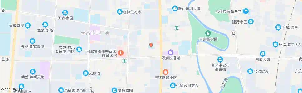 沧州师专道口_公交站地图_沧州公交_妙搜公交查询2025