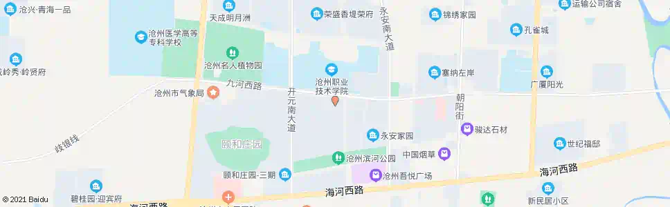 沧州小屯_公交站地图_沧州公交_妙搜公交查询2025