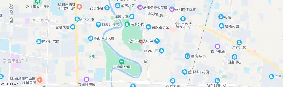 沧州和平医院_公交站地图_沧州公交_妙搜公交查询2025