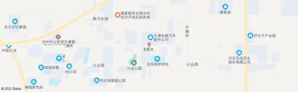 沧州失崎汽配公司_公交站地图_沧州公交_妙搜公交查询2025