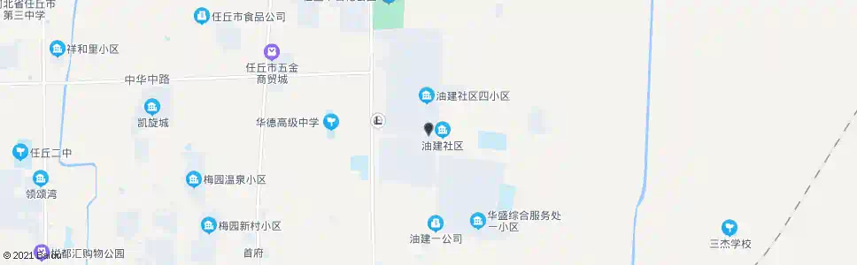 沧州油建社区西门_公交站地图_沧州公交_妙搜公交查询2025