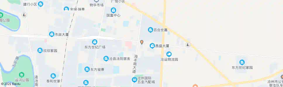 沧州公安局_公交站地图_沧州公交_妙搜公交查询2025
