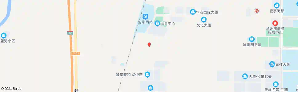 沧州东纪家洼_公交站地图_沧州公交_妙搜公交查询2025