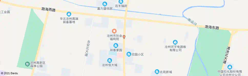 沧州消防特警中队_公交站地图_沧州公交_妙搜公交查询2025