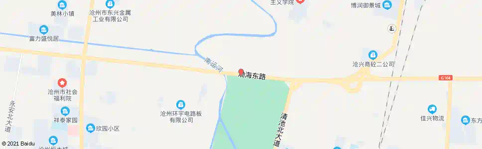 沧州前程子_公交站地图_沧州公交_妙搜公交查询2025