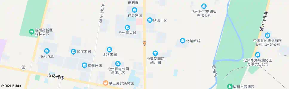 沧州恒大城_公交站地图_沧州公交_妙搜公交查询2025
