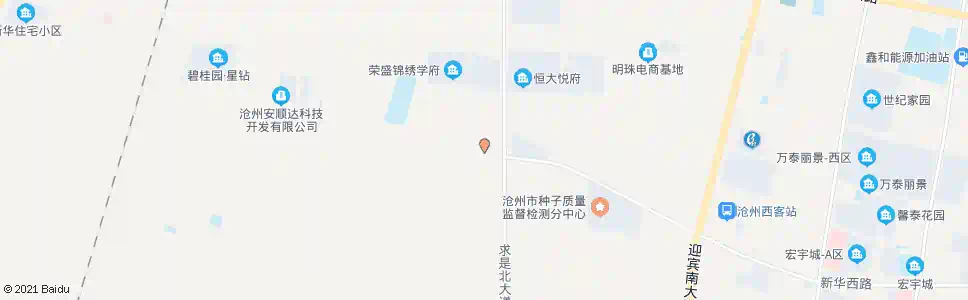 沧州官庄子_公交站地图_沧州公交_妙搜公交查询2025