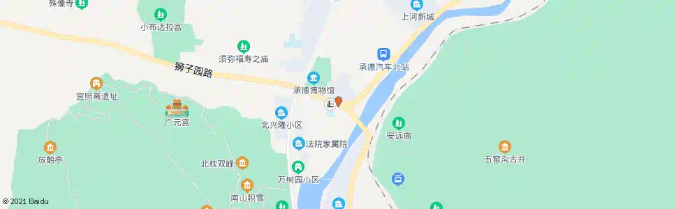 承德狮子沟桥东_公交站地图_承德公交_妙搜公交查询2025