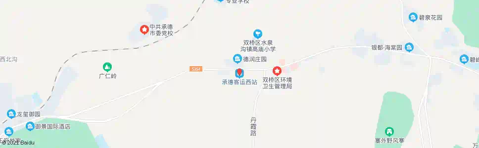 承德汽车西站_公交站地图_承德公交_妙搜公交查询2025