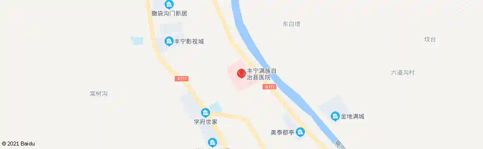 承德丰宁县医院_公交站地图_承德公交_妙搜公交查询2025