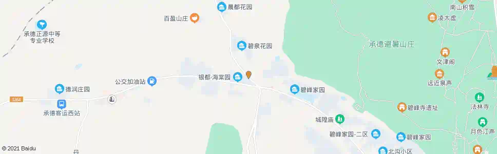 承德水泉沟口_公交站地图_承德公交_妙搜公交查询2025
