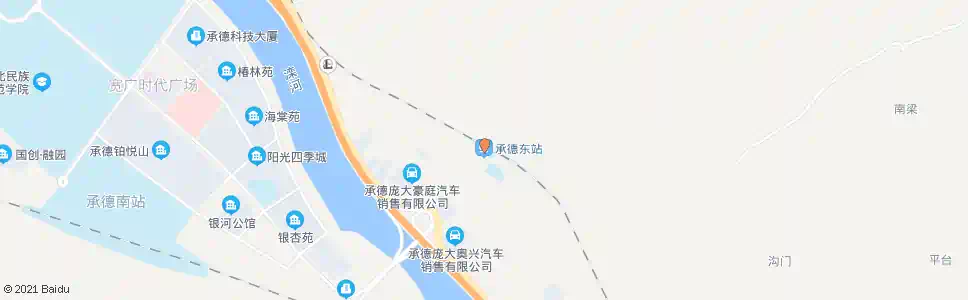 承德白塔东_公交站地图_承德公交_妙搜公交查询2025