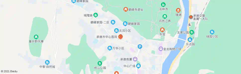 承德市中心医院_公交站地图_承德公交_妙搜公交查询2025