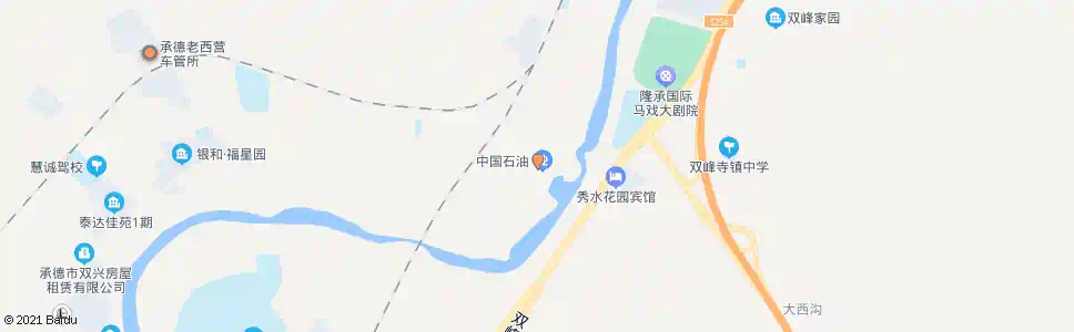 承德三道河子桥_公交站地图_承德公交_妙搜公交查询2025