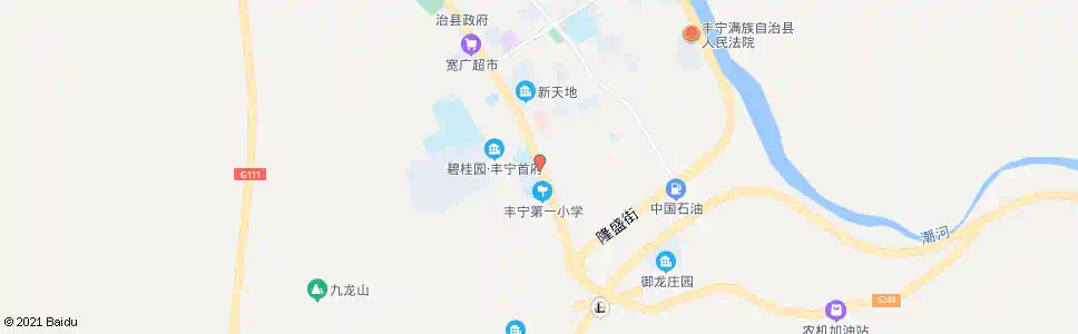 承德丰宁粮食局_公交站地图_承德公交_妙搜公交查询2025