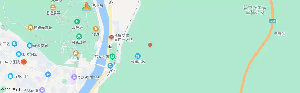 承德大老虎沟_公交站地图_承德公交_妙搜公交查询2025
