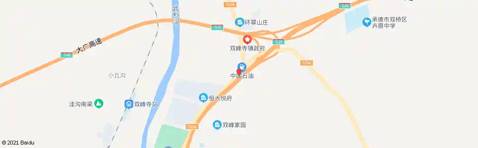 承德检查站_公交站地图_承德公交_妙搜公交查询2025