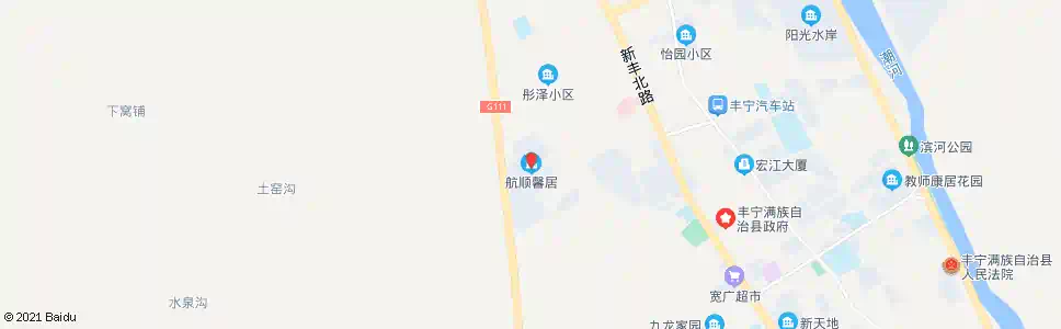 承德航顺馨居_公交站地图_承德公交_妙搜公交查询2025