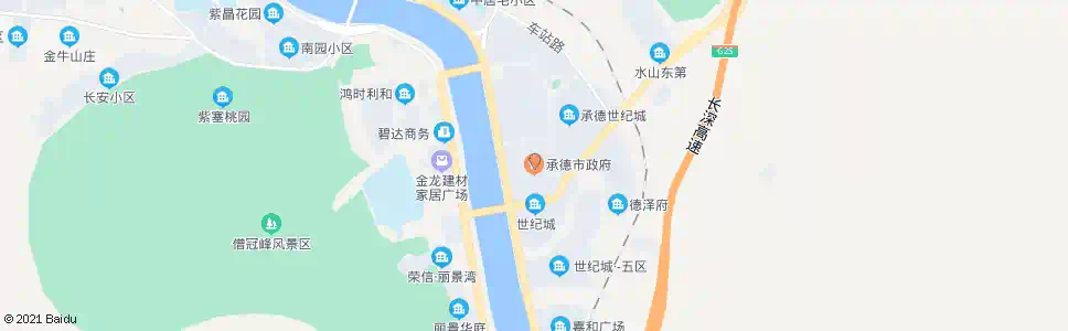 承德市政府_公交站地图_承德公交_妙搜公交查询2025