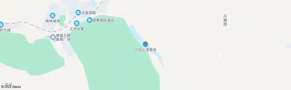 承德元宝山滑雪场_公交站地图_承德公交_妙搜公交查询2025