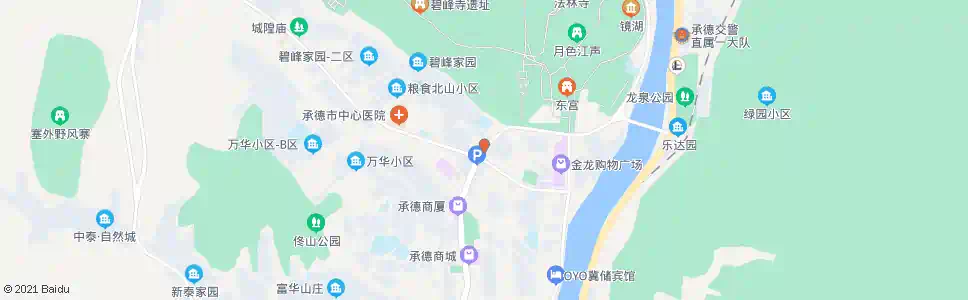 承德火神庙(马市街街口)_公交站地图_承德公交_妙搜公交查询2025