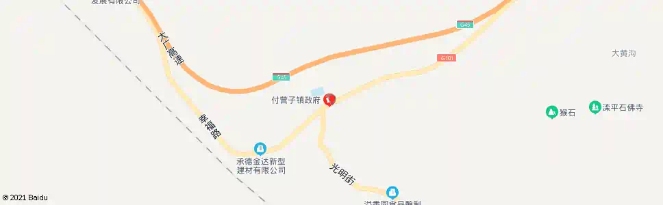 承德付营子乡政府_公交站地图_承德公交_妙搜公交查询2025